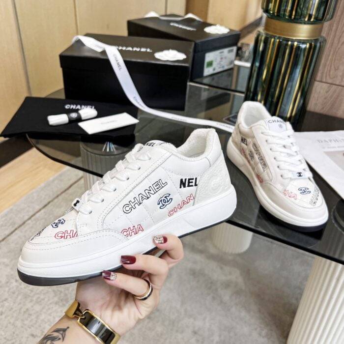 Chanel 23C Panda black and white pink sneakers Size: 35-40 note shoes size when you fill shipping address