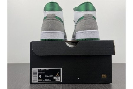 Air Jordan 1 Mid Grey Green