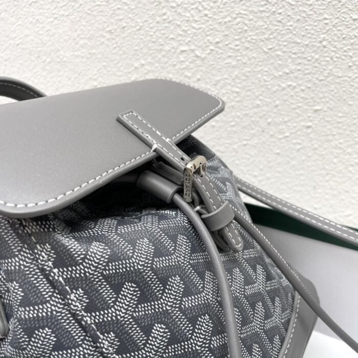 Goyard goyardalpin mini backpack grey Size: 8.5*18.5*21.5cm
