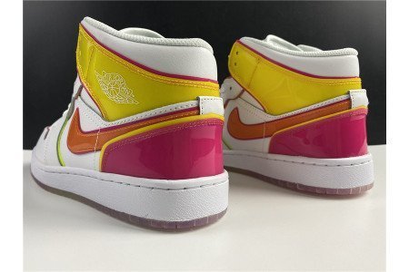 AIR JORDAN 1 MID SE GS ‘EDGE GLOW’