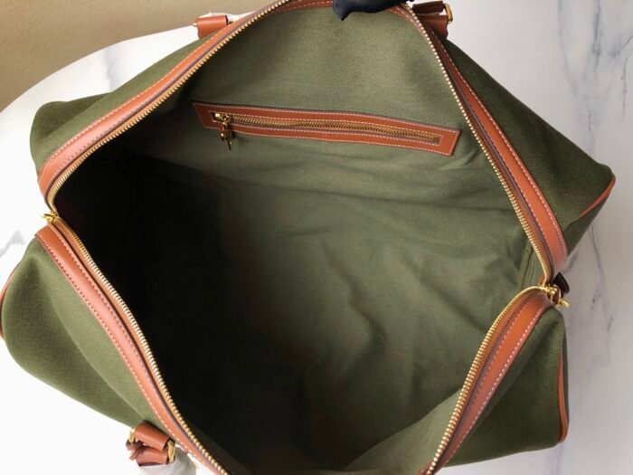 CELINE new travel bag canvas Green 8029 size: 50 * 28* 22.5cm