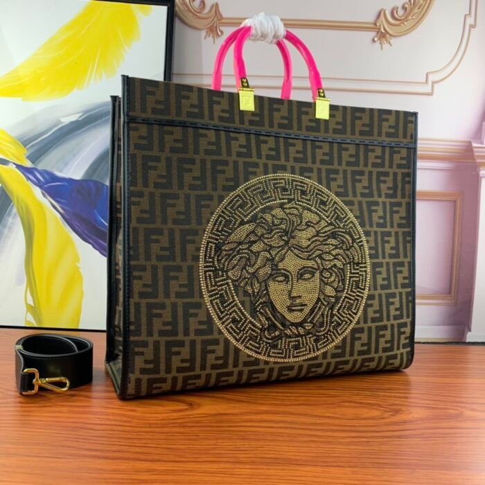 FENDI Fendace Tote Bag Size: 40cm/36cm