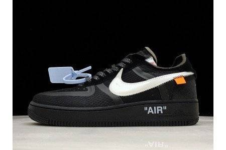 OW NIKE AIR FORCE 1 LOW BLACK