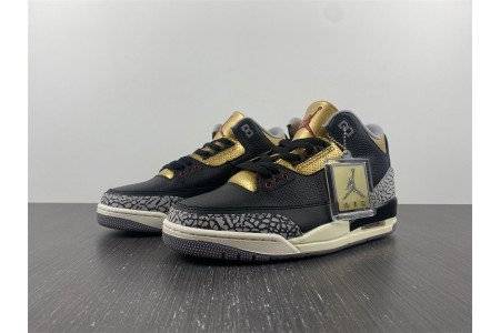 Air Jordan 3 ?Black Gold?