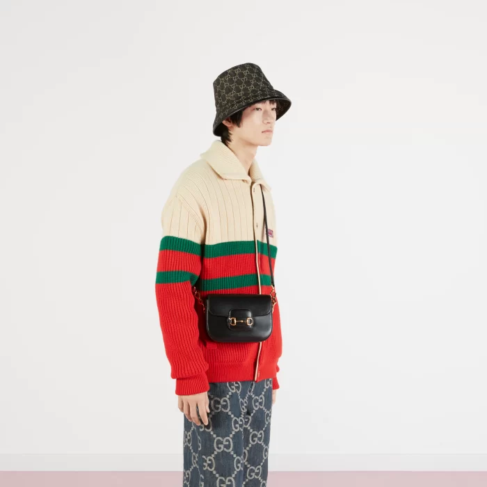 GUCCI / GG GUCCI GUCCI HORSEBIT 1955 MINI BAG 658574 18YSG 1060