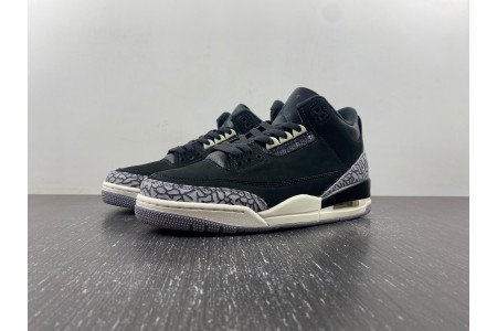 Air Jordan 3 Retro Off Noir