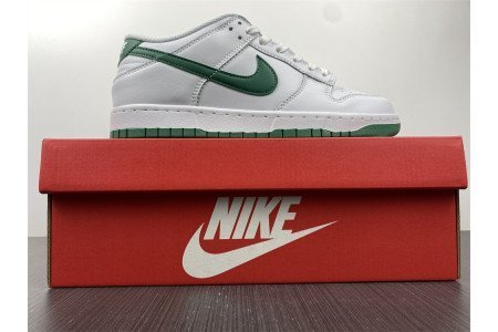 Nike Dunk Low White Green Noise