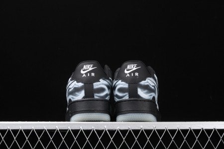 Nike Air Force 1 Low Black Skeleton Halloween