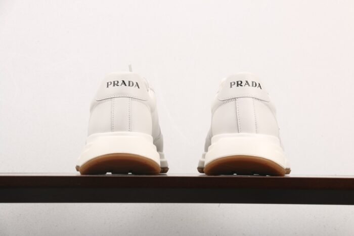 PRADA Prada thick-soled logo lace-up sports casual men’s shoes series