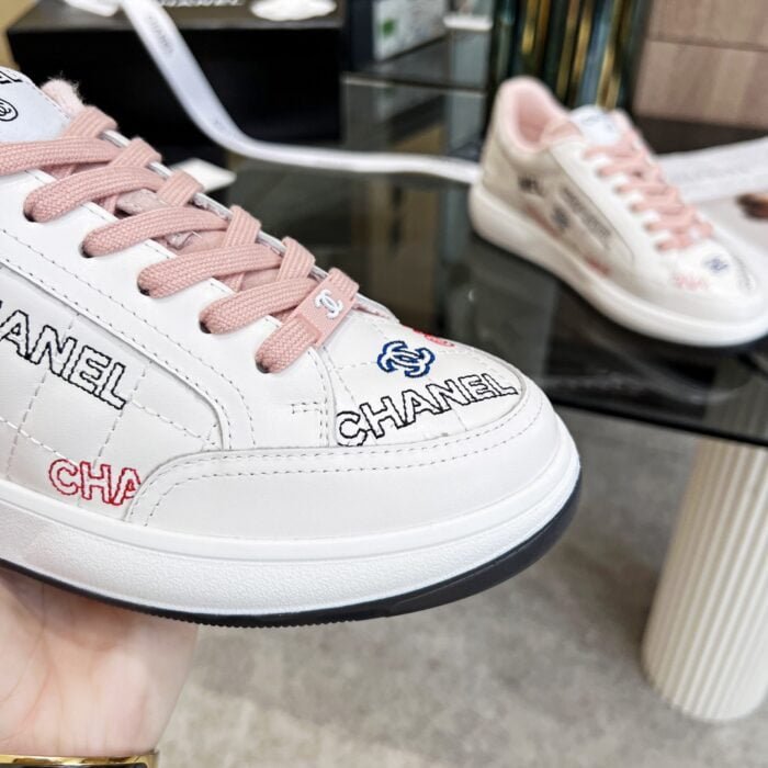 Chanel 23C Panda black and white pink sneakers Size: 35-40 note shoes size when you fill shipping address