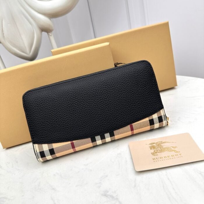 Burberry cowhide long wallet 6660101 size: 19*10*2.5cm