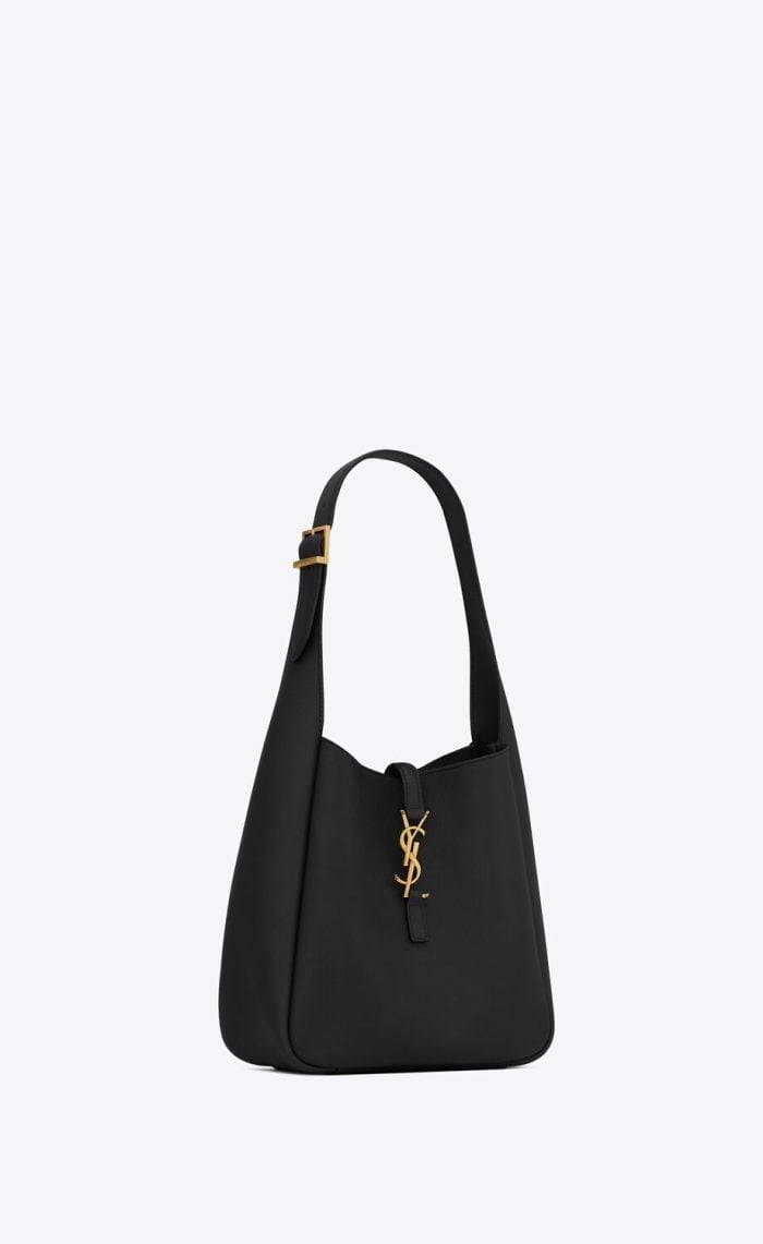 YSL / SMALL LE 5 À 7 SUPPLE IN GRAINED LEATHER 713938AAAUQ1000