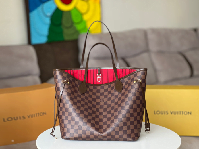 Louis Vuitton / LV Braided Neverfull MM N41358 size:32*29*17cm