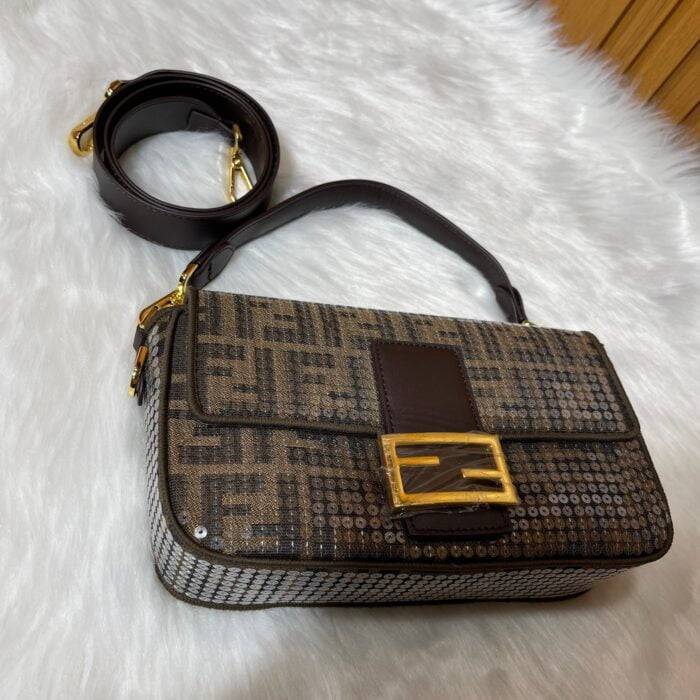 FENDI baguette bag with beads F2029 Size: 26*5*15CM