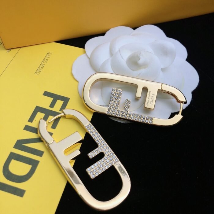 FENDI logo Earring
