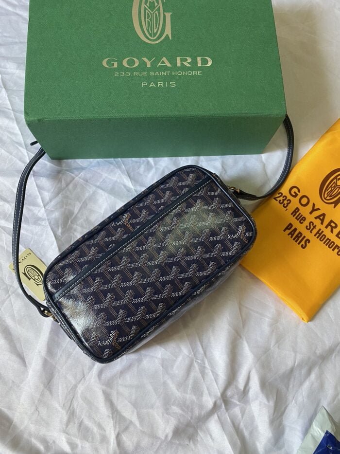 Goyard mini Camera bag Blue size:23*8*14cm