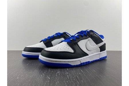Nike Dunk Low White Black Royal