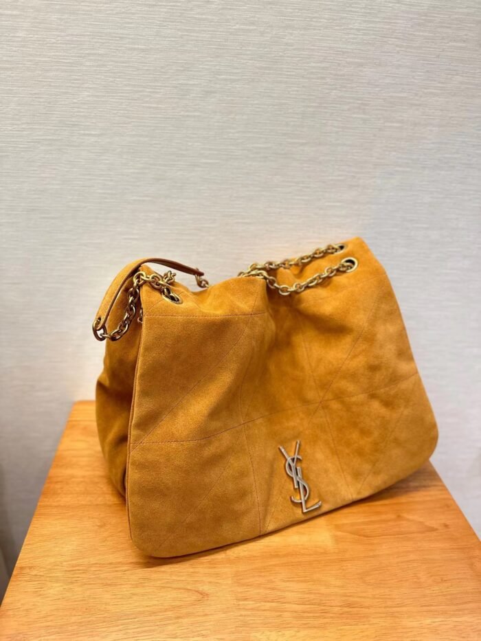 Large deerskin handbag 43x29x9cm