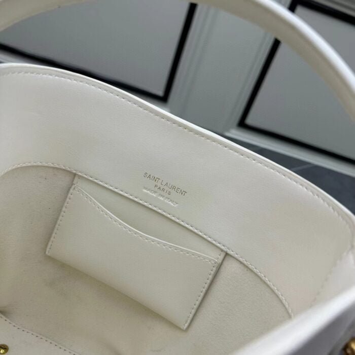 YSL LE 5A7 Underarm bag white 9933 size: 25*21*10cm/17*20*14cm