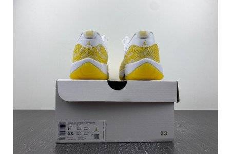 Air Jordan 11 Low ?Yellow Snakeskin?