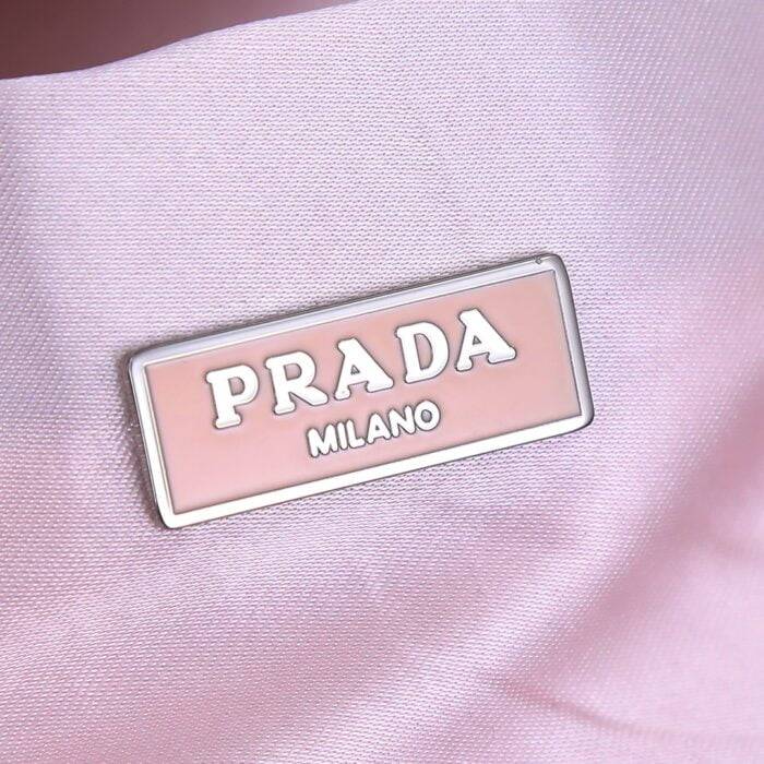 Prada Ss21 Hobo BlingBling 8801 pink size: 22*18*5cm