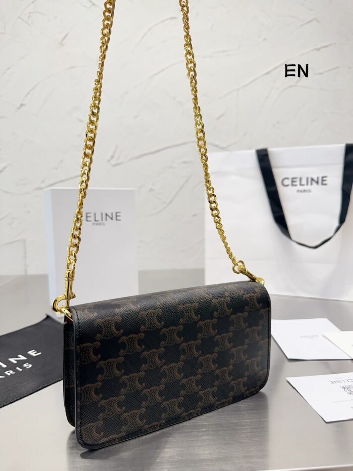 CELINE Presbyopia pattern Chain bag Size: 20*10cm