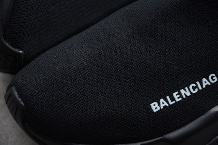 Balenciaga SPEED TRAINER SNEAKERS ALL BLACK