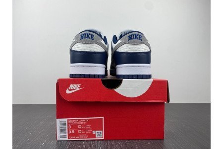 Nike Dunk Low Summit White Midnight Navy
