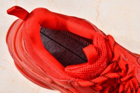 Balenciaga TRIPLE S TRAINERS CLEAR SOLE TRAINER RED