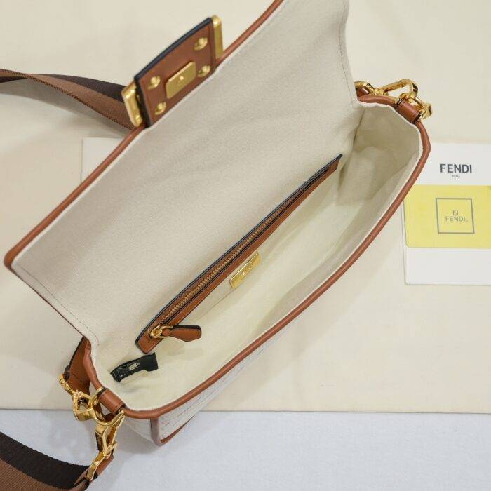 FENDI baguette bag F embroidery F2029 Size:26*5*15CM