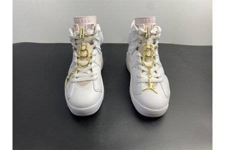 Air JoJordan 6 Retro Gold Hoops