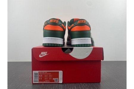 Nike Dunk Low Retro Miami Hurricanes