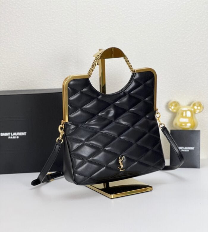 YSL23 New arrival Handbag Crossbody bag black 71314 size: 25*20cm