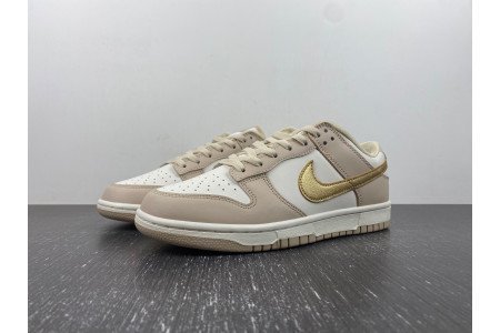 Nike Dunk Low Phantom Metallic Gold