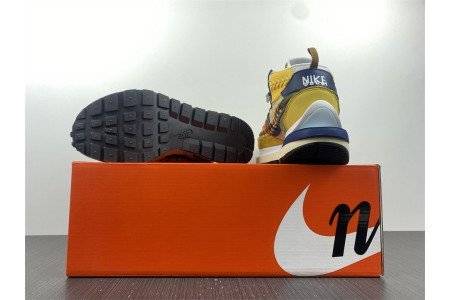 Nike Vaporwaffle sacai Jean Paul Gaultier Sesame Blue