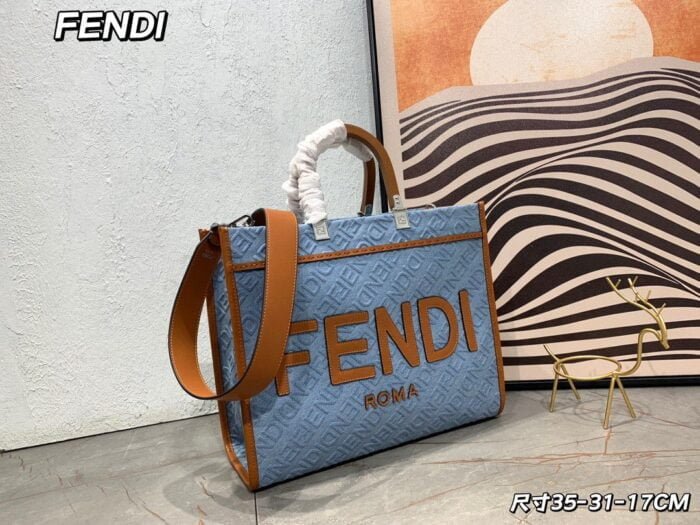 Fendi sunshine mirror design handbag size M 353117