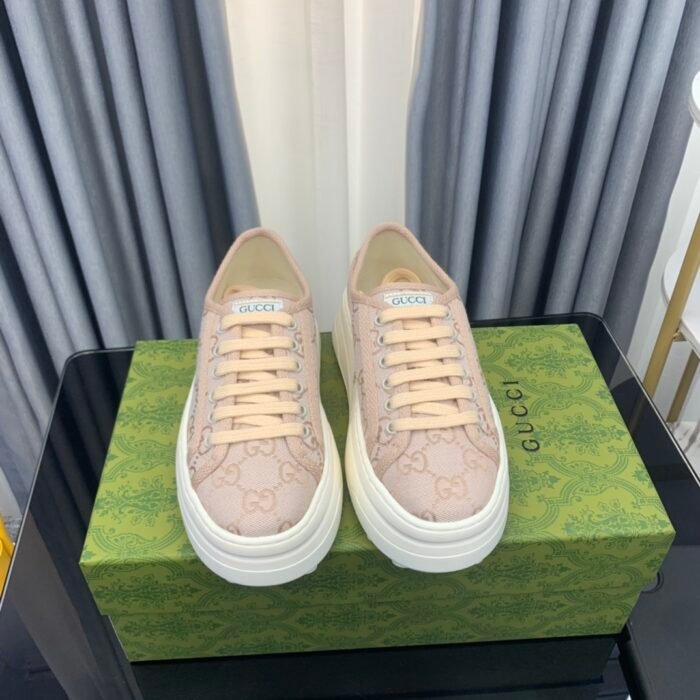 Gucci 2023 Read canvas casual platform shoes size: 35-40 note shoes size when you fill shipping address