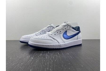 Air Jordan 1 Low Metallic Blue