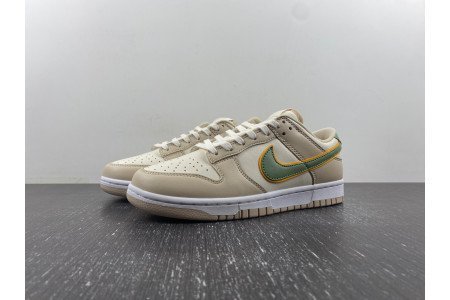 Nike Dunk Low Pale Ivory Oil Green