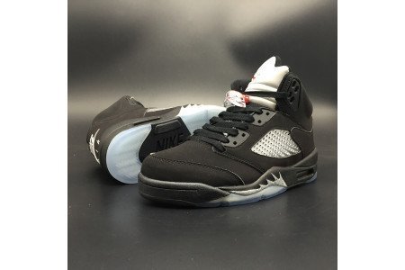Air Jordan 5 Retro Black Metallic