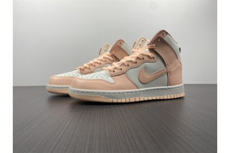 Nike Dunk High Sail Crimson Tint