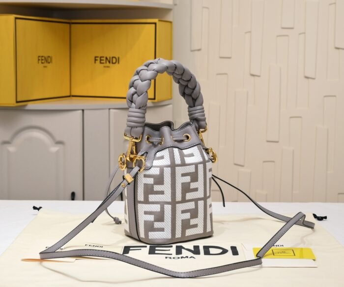 FENDI mini bucket bag 0189 Grey