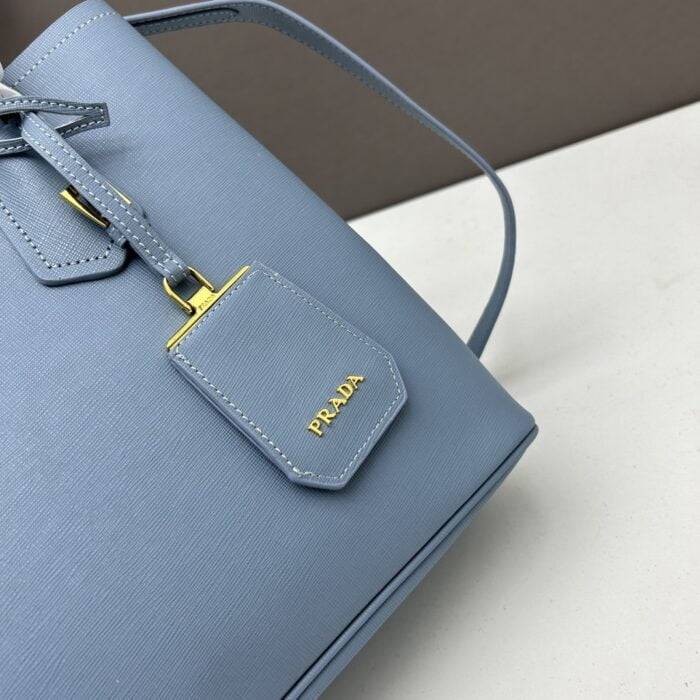 Prada Cross cut cowhide shoulder bag blue 2756# size: 34*26*16cm