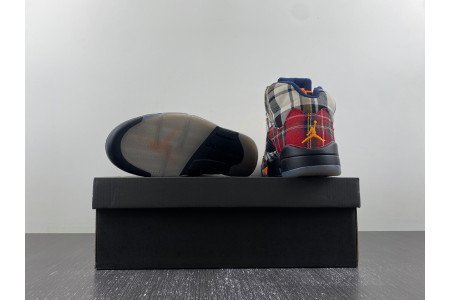 Air Jordan 5 GS ?Plaid?