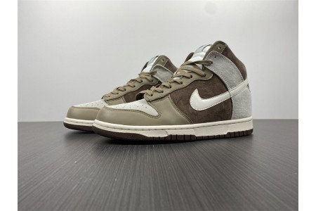 Nike Dunk High Light Chocolate