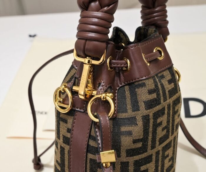 FENDI mini bucket bag 0189 Brown