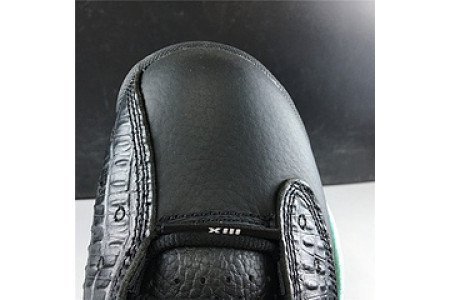 JORDAN 13 RETRO BLACK ISLAND GREEN