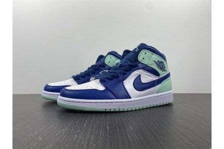Air Jordan 1 Mid Blue Mint