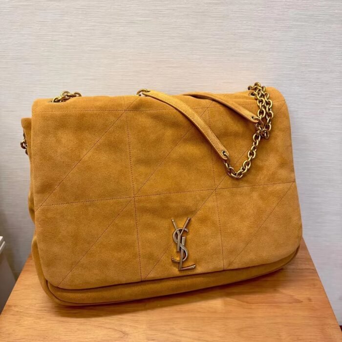 Large deerskin handbag 43x29x9cm