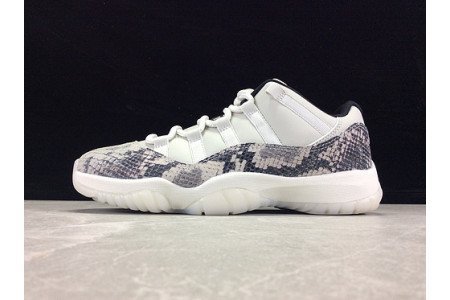 JORDAN 11 RETRO LOW SNAKE LIGHT BONE